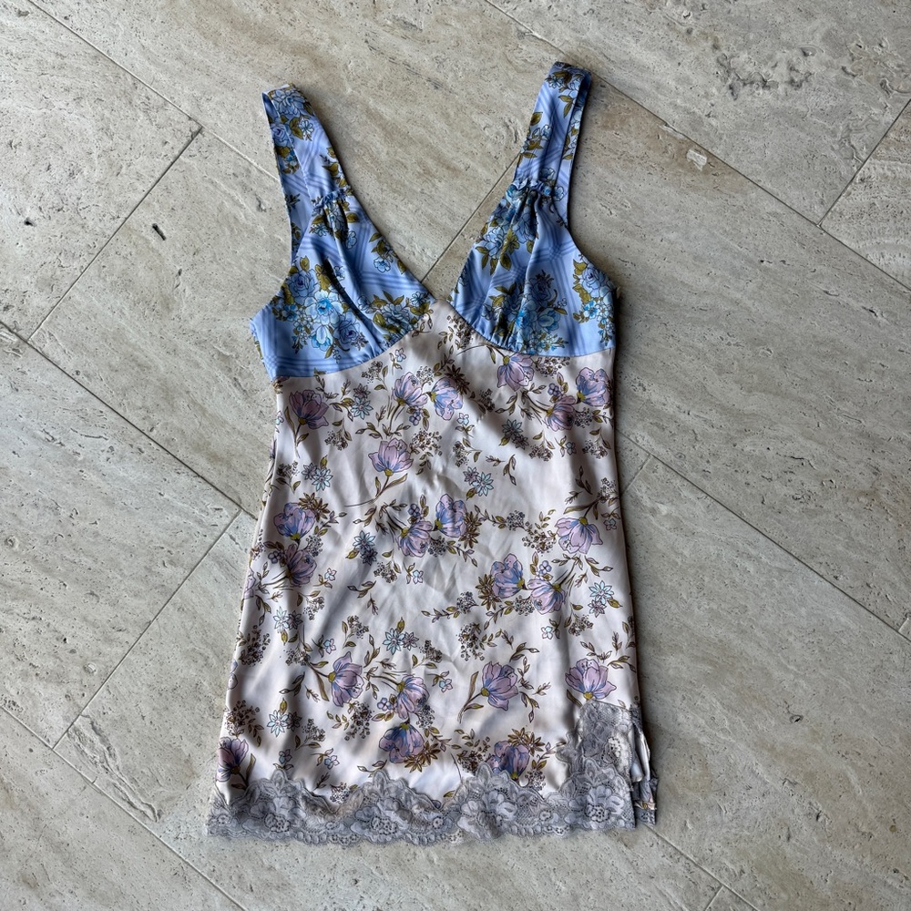 Free People ~ Silk Mini Dress (RARE!!)